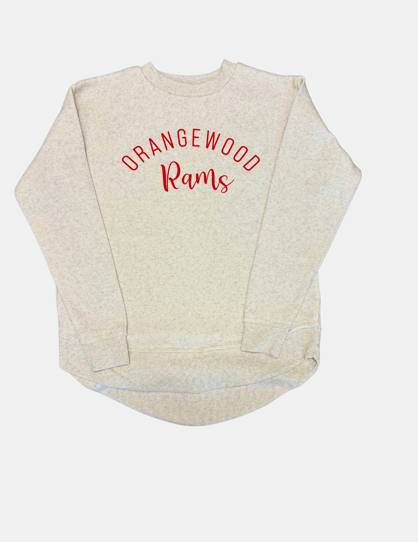 Oatmeal Orangewood Rams Crewneck