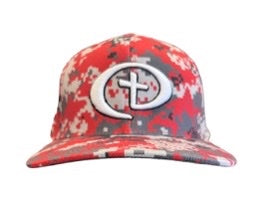 Red/Gray Logo Baseball Hat