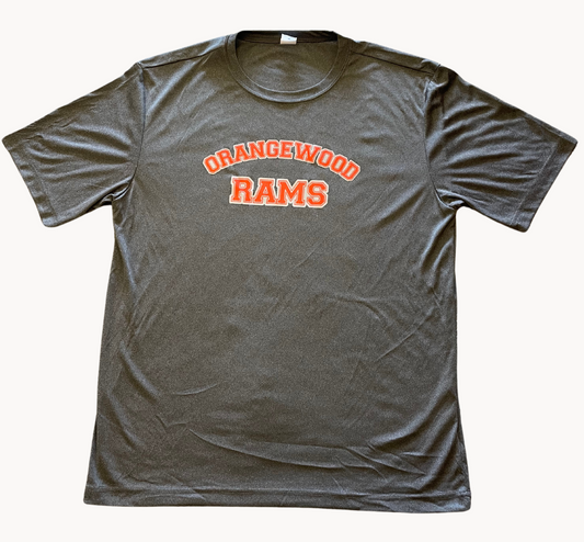 Gray Orangewood Rams Performance Shirt