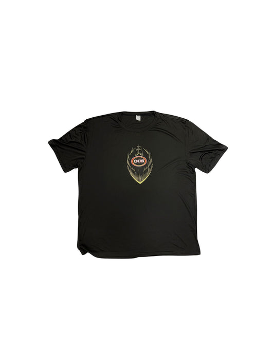 Black Dri - Fit Gold Football Shirt