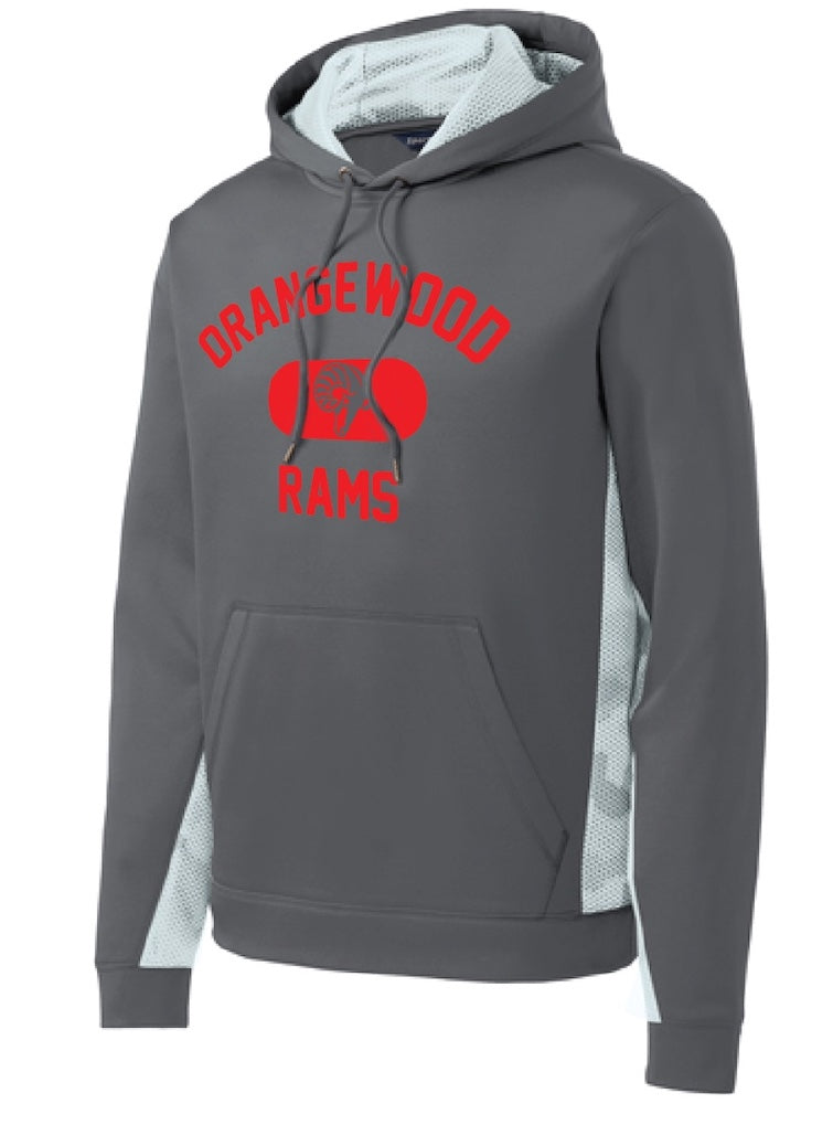 Youth Orangewood Hooded Sweatshirt with Ram Head