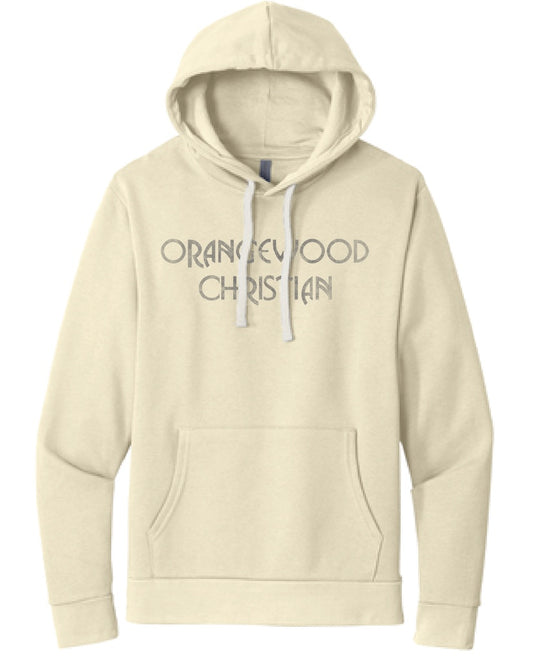 Cream Hooded Sweatshirt